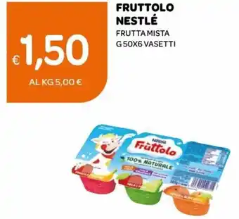 Nestlé Fruttolo Frutta mista g 50x6 vasetti