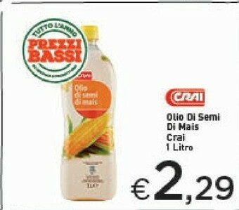 Crai Olio di semi offerta