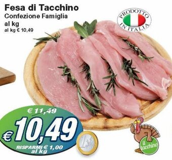 Fesa di Tacchino Confezione Famiglia