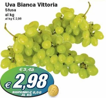 Prix Quality Uva Bianca Vittoria Sfusa offerta