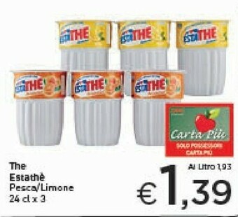 Crai Estathé Estathe offerta