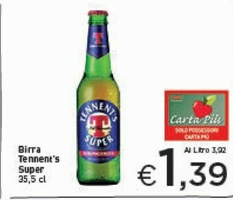 Crai Tennent's Birra offerta