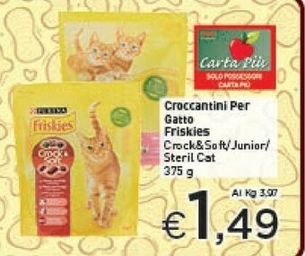Crai Friskies Cibo per gatti offerta