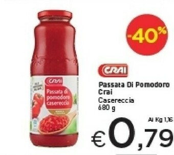 Crai Passata di pomodoro offerta