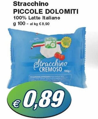 Piccole Dolomiti Stracchino 100% Latte Italiano g 100