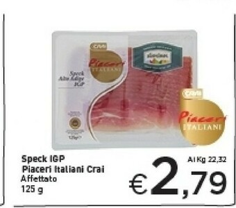 Crai Speck offerta