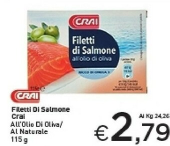 Crai Filetti di salmone offerta