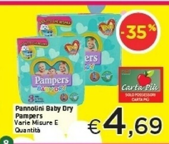 Crai Pampers Baby Dry offerta