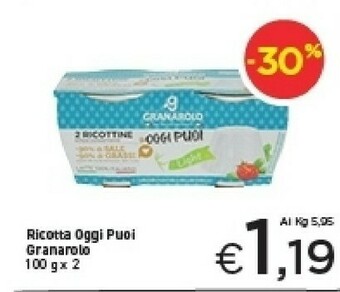 Crai Granarolo Ricotta offerta