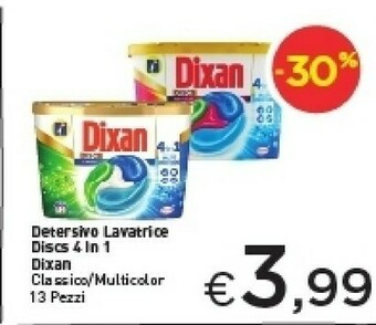 Crai Dixan Detersivo lavatrice offerta