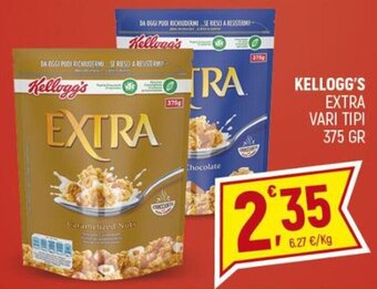 Kellogg's Extra vari tipi 375 gr