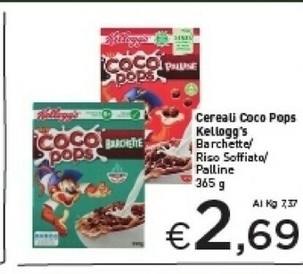 Crai Coco Cereali Kelloggs offerta