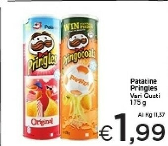 Crai Pringles Patatine fritte offerta