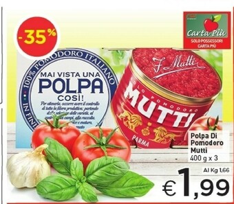 Crai Mutti Pomodori pelati offerta