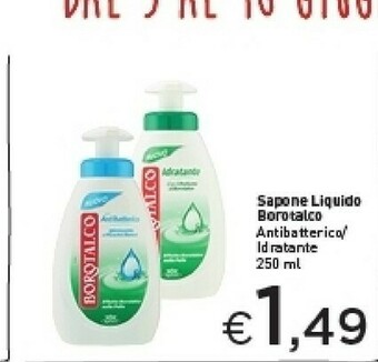 Crai Borotalco Sapone liquido offerta