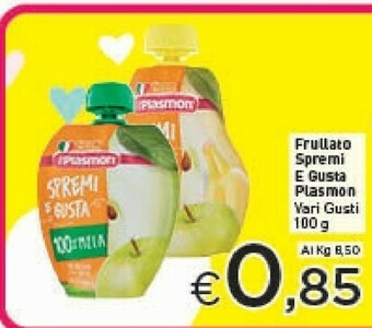 Crai Plasmon Succhi di frutta offerta