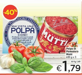 Crai Mutti Pomodori pelati offerta