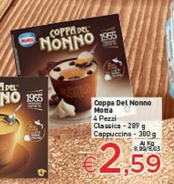 Crai Motta Coppa del Nonno offerta
