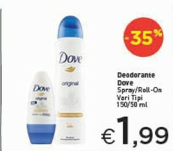 Crai Dove Deodorante offerta