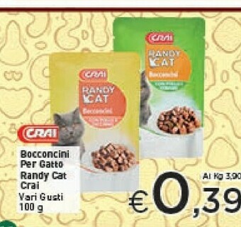 Crai Cibo per gatti offerta