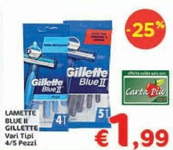 Crai Gillette Rasoio offerta