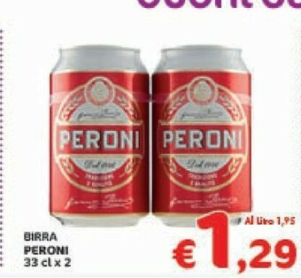 Crai Peroni Birra offerta