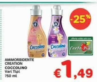 Crai Coccolino Ammorbidente offerta