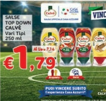 Crai Calvè Salsa offerta