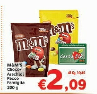 Crai M&M's Snack offerta