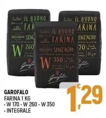 Garofalo Farina 1 kg W 170/W 260/ W 350/Integrale