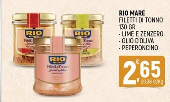 Ottimo Market Rio Mare Filetti di Tonno 130 gr offerta