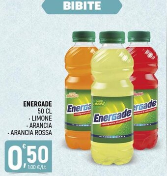 Energade 50 cl Limone/Arancia/Arancia Rossa