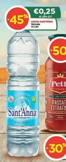 Crai Petti Acqua Sant'Anna offerta