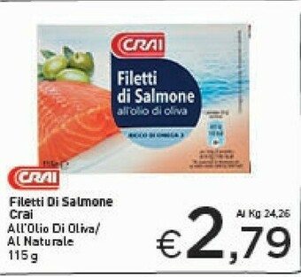 Crai Filetti di salmone offerta
