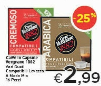 Vergnano Cialde caffè