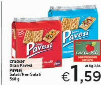 Crai Pavesi Crackers offerta