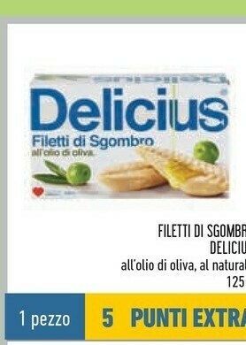 Conad Delicius Filetti Di Sgombro All'Olio Di Oliva offerta