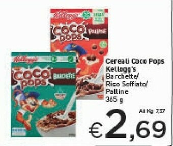 Crai Coco Cereali Kelloggs offerta
