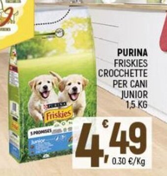 Ottimo Market Purina Friskies Crocchette per Cani Junior 1,5 kg offerta