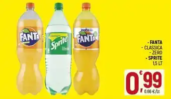 Ottimo Market Fanta Classica/Zero, Sprite 1,5 Lt offerta
