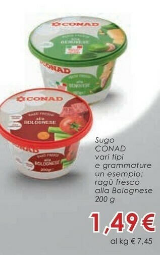 Conad Pesto offerta