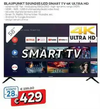 DPiù Blaupunkt Tv led 32 offerta