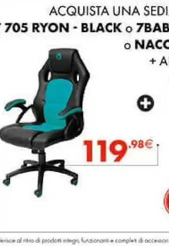 Gamestop Nacon Sedie ufficio offerta