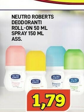 Maury's Neutro Roberts Deodorante offerta