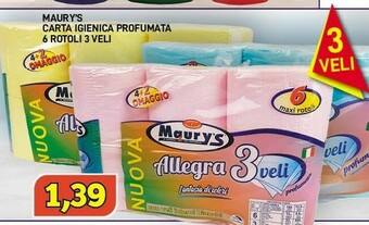 Maury's Carta igienica offerta