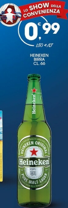 Ok Sigma Heineken Birra offerta