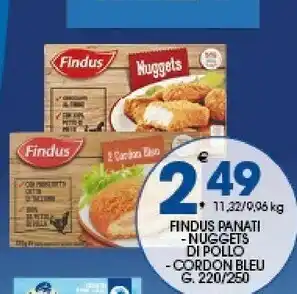 Ok Sigma Findus Cordon bleu offerta