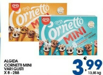 Ok Sigma Algida Cornetto offerta