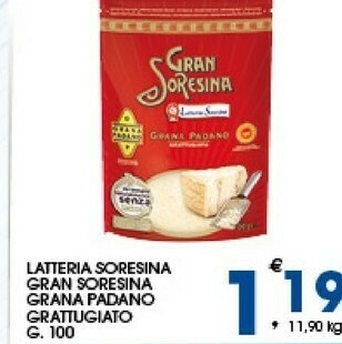 Ok Sigma Grana Padano Formaggio offerta