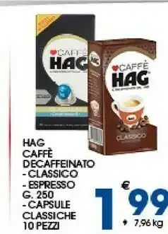 Ok Sigma Hag Caffè offerta